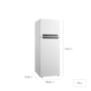 Geladeira Frost Free Duplex 394L Branca 127V Midea