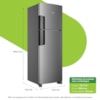 Geladeira Frost Free Duplex Consul 377 Litros Inox