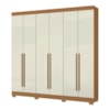 GUARDA ROUPA 5140 7P 2G CINAMOMO /AREIA (945)