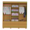 GUARDA ROUPA 5156 MARROCOS 6P 6G CINAMOMO / OOF WHITE (944)