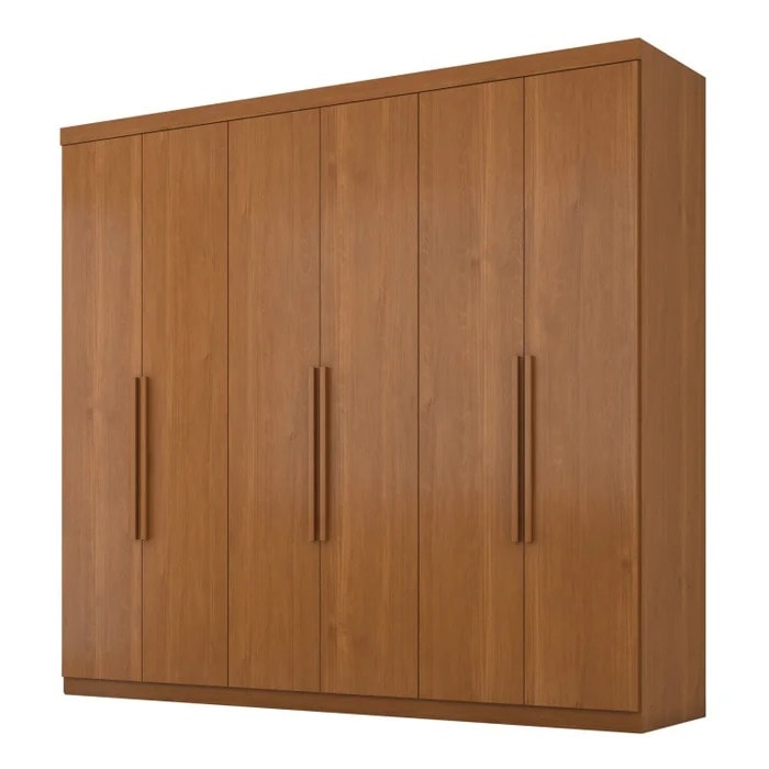 Guarda Roupa 6 Portas 4 Gavetas Evidence Plus Zanzini