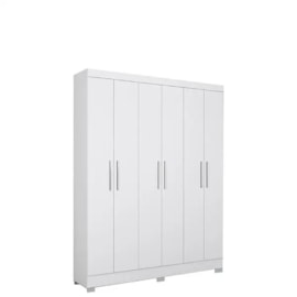 GUARDA ROUPA 6021 6P 2G BRANCO (526) C/PES