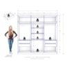 Guarda Roupa 6P 4G Evidence Plus Zanzini