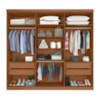 Guarda Roupa 6P 4G Evidence Plus Zanzini