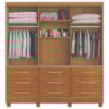 Guarda Roupa Athenas 3P C/Esp Nature Bianchi