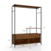Guarda Roupa Barcelona Closet Modulado Preto / Demolição