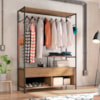 Guarda Roupa Barcelona Closet Modulado Preto / Demolição