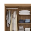 Guarda Roupa Casal 10 Portas 3 Gavetas New Murano Amêndola