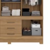 Guarda Roupa Casal 10 Portas 3 Gavetas New Murano Amêndola