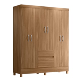 Guarda Roupa Casal 6 Portas 2 Gavetas Flash ll Flex