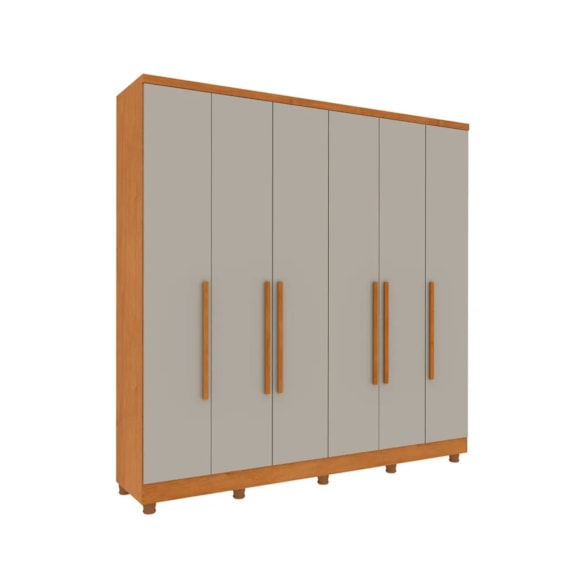 Guarda Roupa Casal 6 Portas 4 Gavetas Veneza