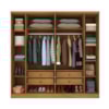 Guarda Roupa Casal 6 Portas 4 Gavetas Veneza