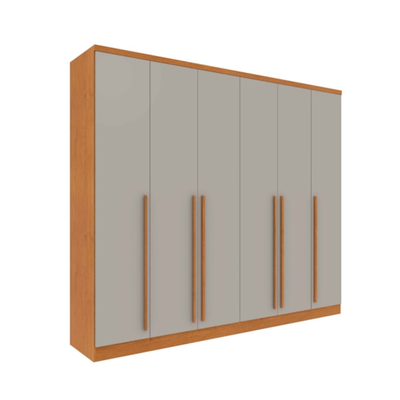 Guarda Roupa Casal 6 Portas 8 Gavetas Sevilla