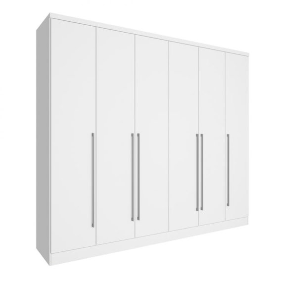 Guarda Roupa Casal 6 Portas 8 Gavetas Sevilla