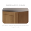 Guarda Roupa Casal 6P 8G C/Espelho Robust Plus Fendi Fosco 