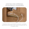 Guarda Roupa Casal 6P 8G C/Espelho Robust Plus Fendi Fosco 