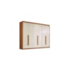 Guarda Roupa Casal 6P Santiago Cinamomo/Off White Conquista