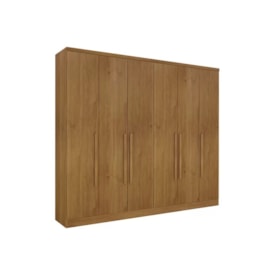Guarda Roupa Casal Veneza 6 Portas Cinamomo