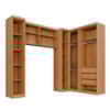 Guarda Roupa Dallas Modulado Cinamomo/Off Benetil