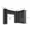 Guarda Roupa Dallas Modulado Cinamomo/Off Benetil