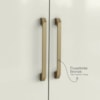 Guarda Roupa Marrocos 6P 6G Cinamomo/Off White