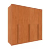 Guarda Roupa Master 6P Cinamomo