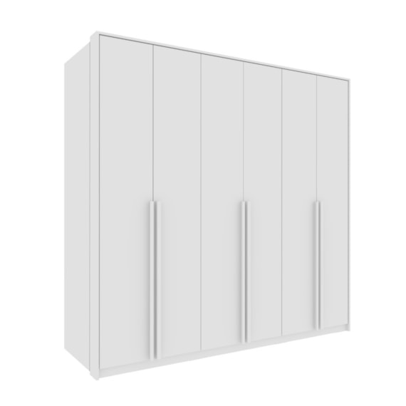 Guarda Roupa Master 6P Neve