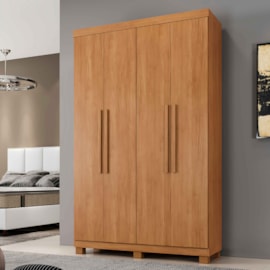 Guarda Roupa Milão 4P 0112 Cinamomo Benetil