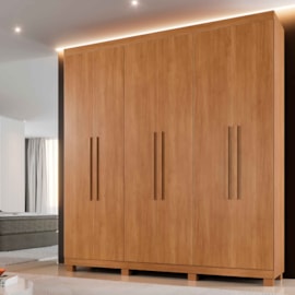 Guarda Roupa Milão 6P 0111 Cinamomo Benetil