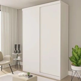 Guarda Roupa Solteiro Kiara Minastex 2 Portas e 2 Gavetas