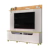 Home p/ TV até 75 P Gama c/4P 199x188cm Bali/Cedro DJ Móveis