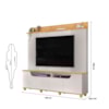 Home p/ TV até 75 P Gama c/4P 199x188cm Bali/Cedro DJ Móveis