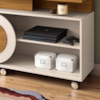 Home Theater Órbis Tv 55 Pol Com Rodízios Cinamomo/offwhite