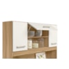 Kit Cozinha Magazin 7P 1G Freijó/Off White Cristal Nicioli