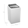 Lavadora de Roupas 13Kg CWN13 127V Consul 