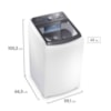 Lavadora de Roupas LEE15 14,5kg Efficient 127V Electrolux