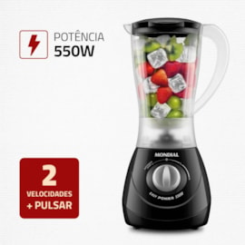 Liquidificador 2 Velocidades Easy Power L-550-B Mondial