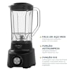 Liquidificador Britânia Diamante 127V Preto
