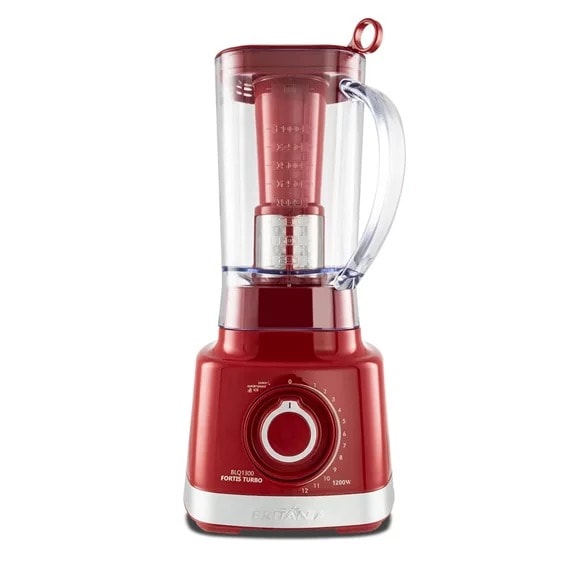 Liquidificador Britânia Turbo 220V 3 Litros Vermelho 