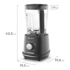 Liquidificador Electrolux Efficient Cinza 127V 