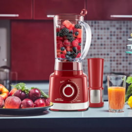 Liquidificador Turbo 3L Vermelho 127V Britânia 
