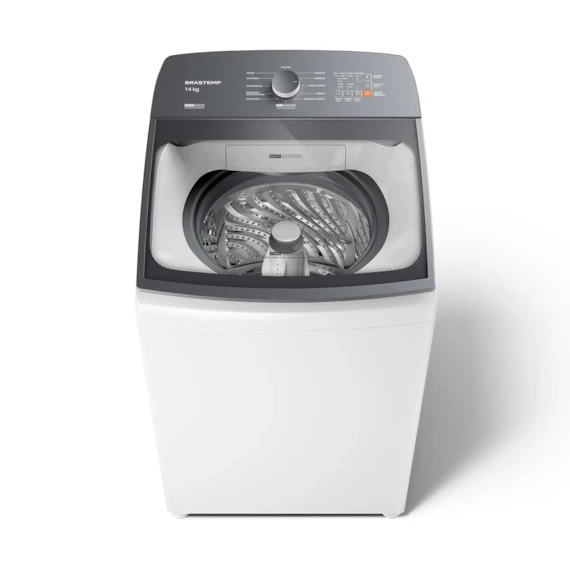 Máquina de Lavar Branca 14kg Brastemp BWJ14AB