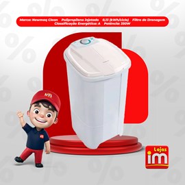 Máquina De Lavar Semiautomática 10kg Clean Newmaq