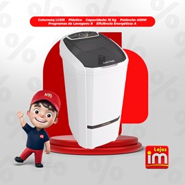 Máquina De Lavar Semiautomática 15kg Lcs Colormaq