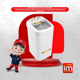 Máquina De Lavar Semiautomática 20,5kg Plus Newmaq