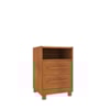 Mesa De Cabeceira 2 Gavetas Barcelona Cinamomo Tcil 