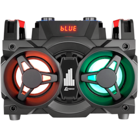 Mini System 150W Woofer 6,5" Bth Fm Led Bateria MS8600 Lenoxx 