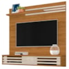 Painel Home para TV até 55 Polegadas 2 Portas Frizz Sublime Naturale e Off White 136cm