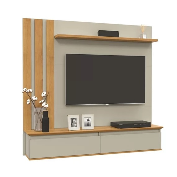 Painel Home para TV até 65 Polegadas 2 Portas Trend 160cm