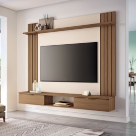 Painel Home Para Tv até 70" Suspenso Solus Hb Móveis
